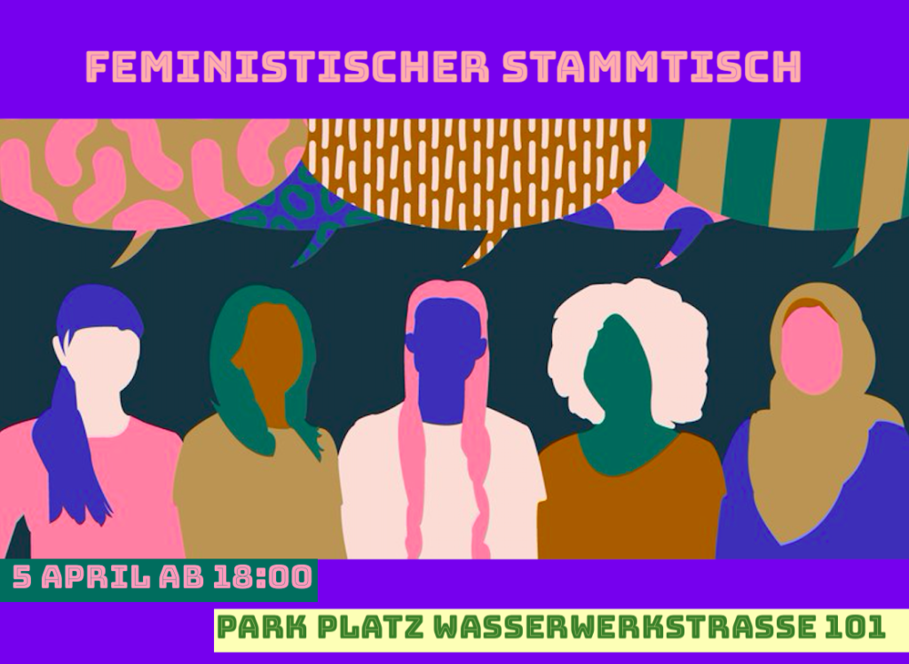 2. feministischer Stammtisch am 05.04.2019