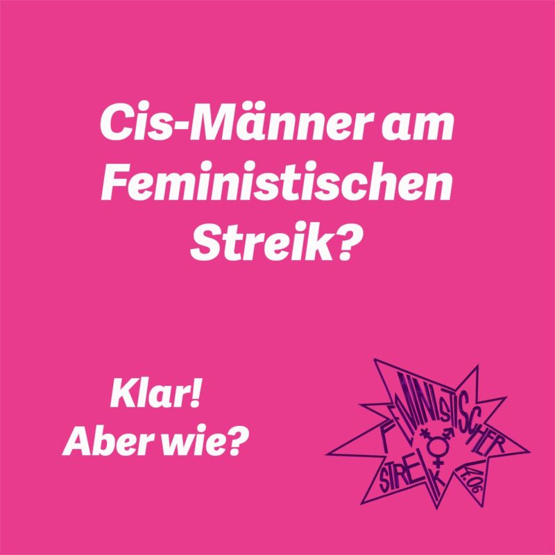Feministischer Streik unterstützen