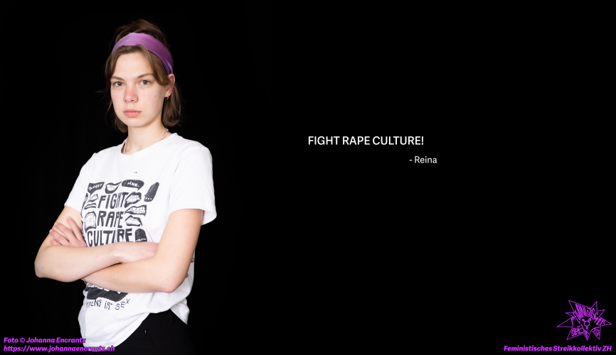 Reina: Fight Rape Culture!